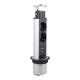 Выдвижная розетка вертикальная POSocket-07 (2 розетки, 2USB входа, кабель)